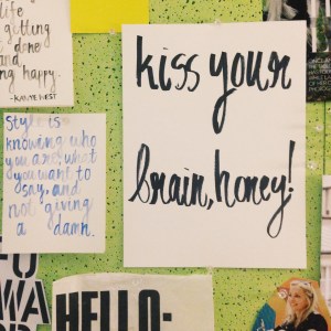 A saying of my grandfather's that I can never, ever forget. 