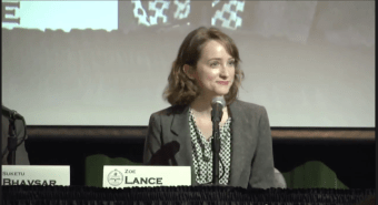 Did I really take a screengrab from the video of the event? Yes, yes I did. For you, dear reader.