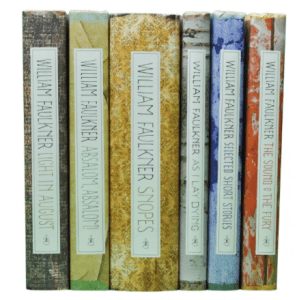 Must. Procure. Faulkner. Set.