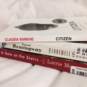 My three favorite texts from this class. 