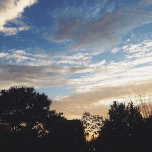 The weather has been super hot in SoCal, but the pretty clouds in the evening make up for it.