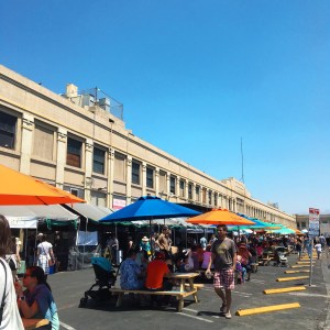 One of the first things I noticed were these colorful umbrellas. A+ aesthetic choice. 