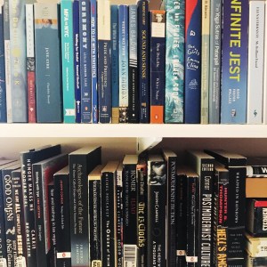 I got new bookshelves and I am living. 